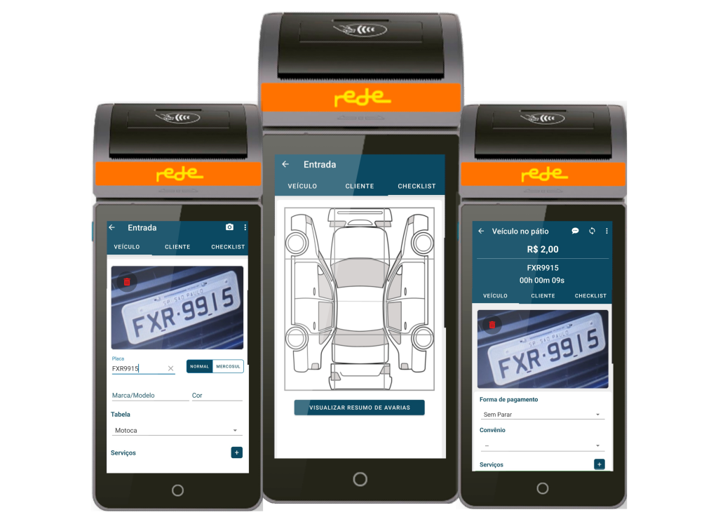 Equipamento para Estacionamento Smart Rede